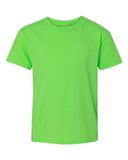 Gildan G5000B Neon Green Front