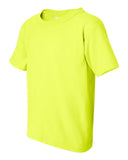 Gildan G5000B Safety Green Side