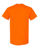 Gildan G5000B Safety Orange Back