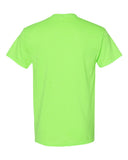 Gildan G5000 Neon Green espalda